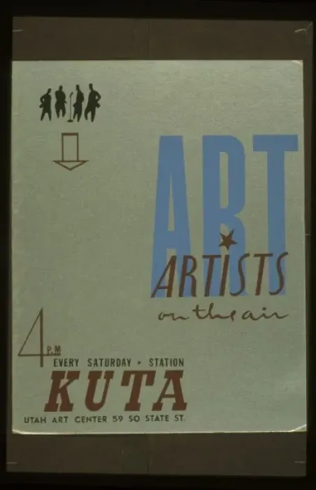 Framed Print : Art Artists on the air : 4 PM every Saturday, KUTA