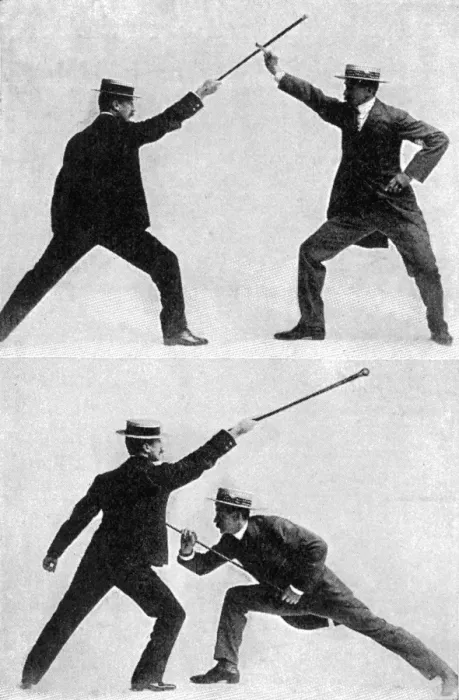 Framed Print : The art of Bartitsu - taller man Framed Print : The art of Bartitsu - taller man