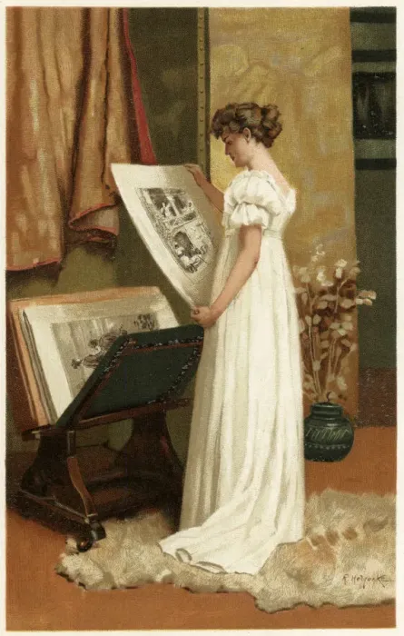 Framed Print : ART / COLLECTING / LADY 1901 Framed Print : ART / COLLECTING / LADY 1901