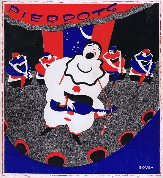 Art deco cover for Theatre World, June 1926