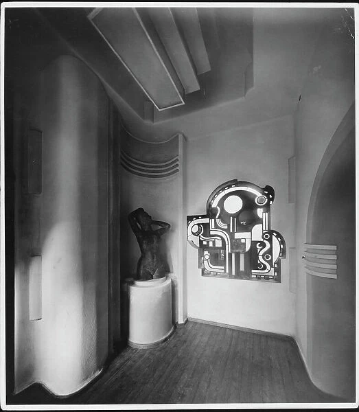 Art Deco Interior. The fantastic German Art Deco interior of a house in Bremen