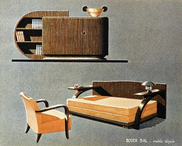 Art Deco Sitting Room