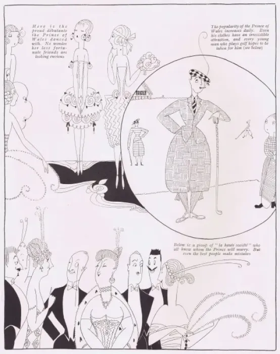 Framed Print : Art deco sketches by Fish describing the popularity of Framed Print : Art deco sketches by Fish describing the popularity of