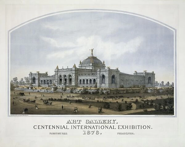 Art gallery, centennial international exhibition. 1876