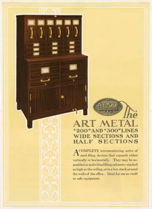 Framed Print : Art Metal Steel Office Equipment, Jamestown, New York, USA Framed Print : Art Metal Steel Office Equipment, Jamestown, New York, USA