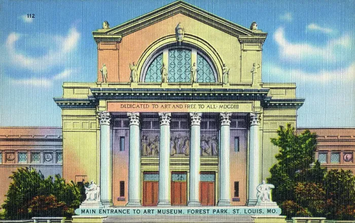 Framed Print : Art Museum, Forest Park, St. Louis, Missouri, USA Framed Print : Art Museum, Forest Park, St. Louis, Missouri, USA