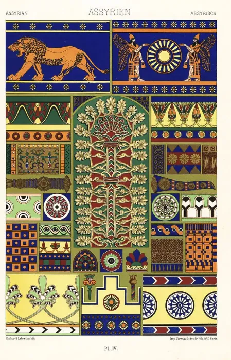 Framed Print : Art from Nineveh and Persepolis, ancient Assyria Framed Print : Art from Nineveh and Persepolis, ancient Assyria