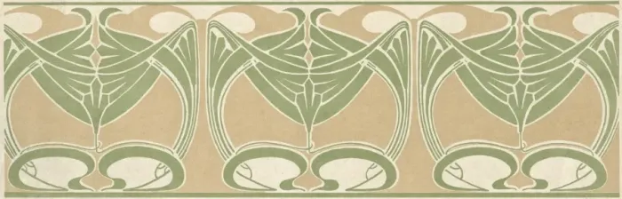 Framed Print : Art nouveau abstract design Framed Print : Art nouveau abstract design