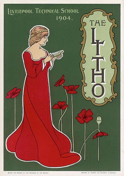 Art Nouveau Lady 1904