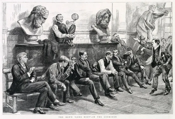 Framed Print : Art students at the Royal Academy school Framed Print : Art students at the Royal Academy school