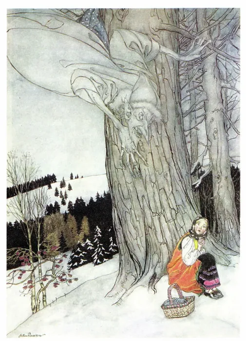 Framed Print : Art thou warm, Maiden, by Arthur Rackham Framed Print : Art thou warm, Maiden, by Arthur Rackham