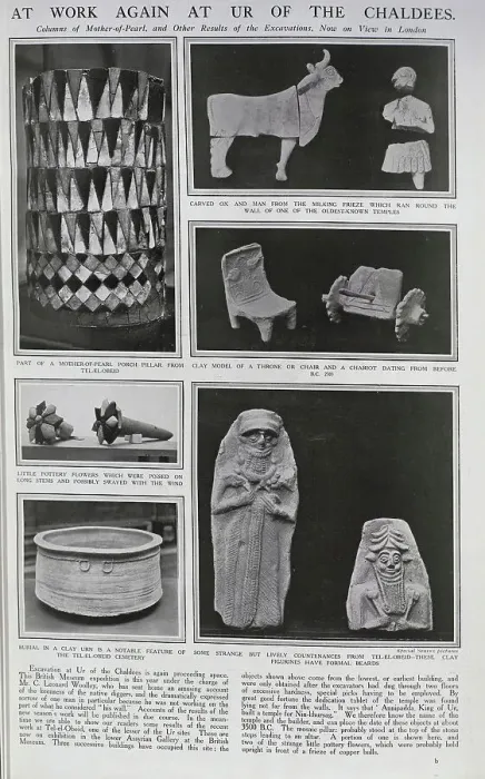Framed Print : Artefacts from the excavation from Tel-El-Obeid Framed Print : Artefacts from the excavation from Tel-El-Obeid