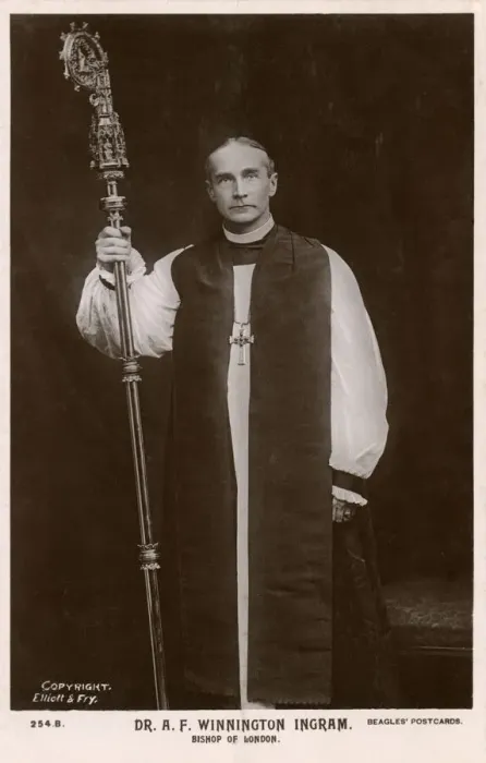 Framed Print : Arthur Foley Winnington-Ingram - Bishop of London Framed Print : Arthur Foley Winnington-Ingram - Bishop of London