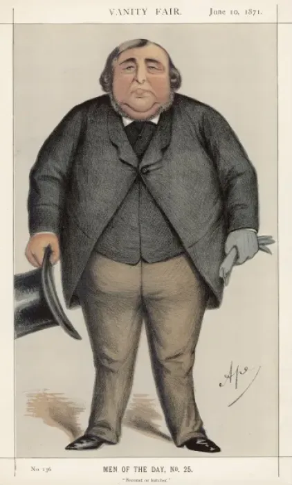Framed Print : Arthur Orton / Vfair 1871 Framed Print : Arthur Orton / Vfair 1871