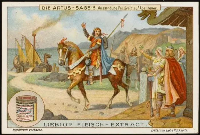 Framed Print : Arthur and Parsifal Framed Print : Arthur and Parsifal