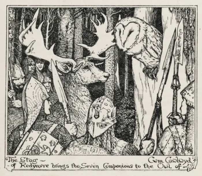 Framed Print : Arthur / Winning of Olwen Framed Print : Arthur / Winning of Olwen