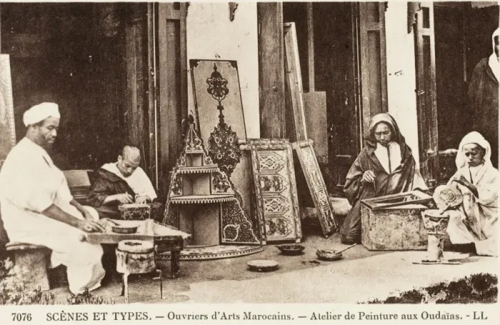 Framed Print : Artisans - Morocco Framed Print : Artisans - Morocco