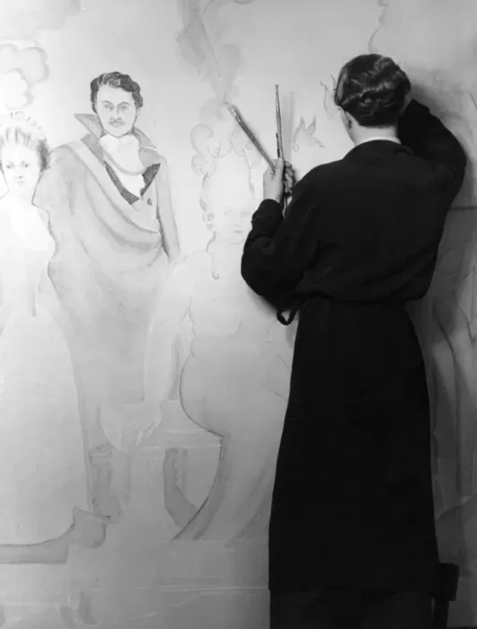 Framed Print : Artist at Work Framed Print : Artist at Work