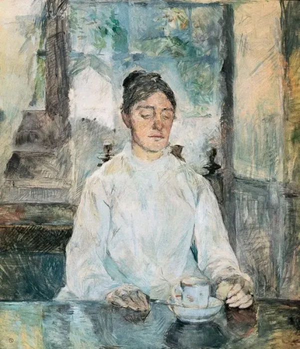 Framed Print : The artists mother, Countess Adele of Tolouse Lautrec Framed Print : The artists mother, Countess Adele of Tolouse Lautrec