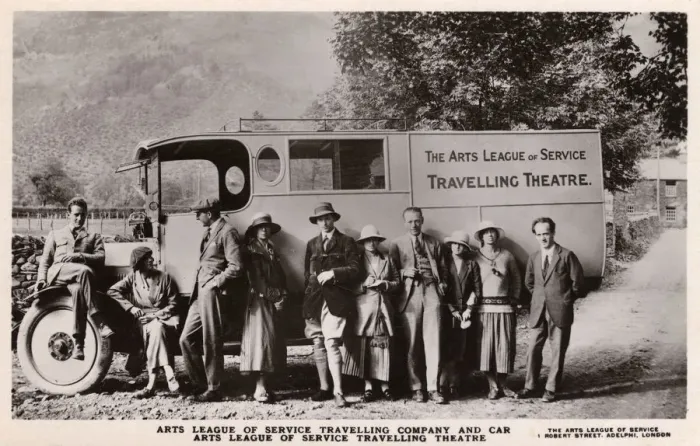Framed Print : The Arts League of Service - Travelling Theatre Framed Print : The Arts League of Service - Travelling Theatre