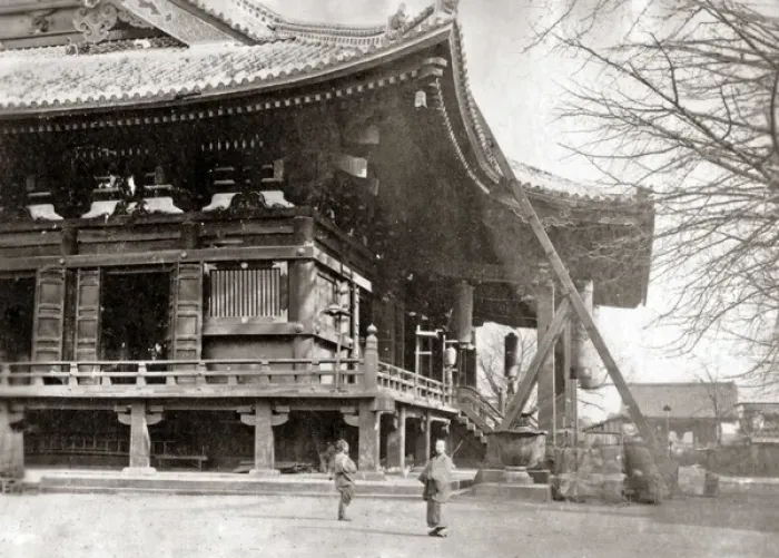 Framed Print : Asakusa Shrine, Tokyo, 1870s Framed Print : Asakusa Shrine, Tokyo, 1870s