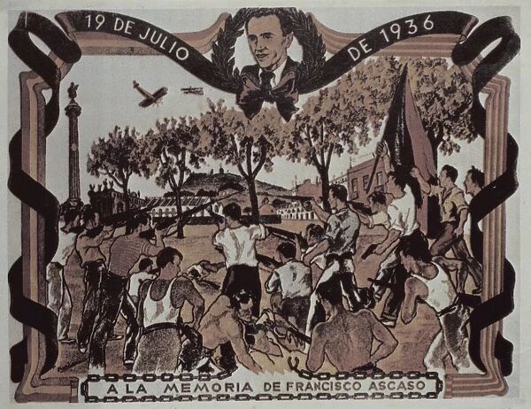 ASCASO, Francisco (1901-1936). Anarchist leader