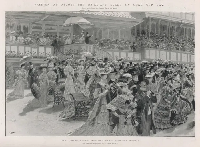 Framed Print : ASCOT 1904 Framed Print : ASCOT 1904