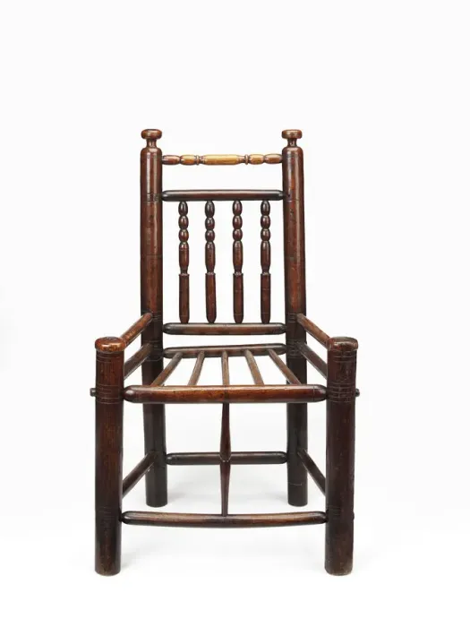 Framed Print : Ash and elm wood chair Framed Print : Ash and elm wood chair