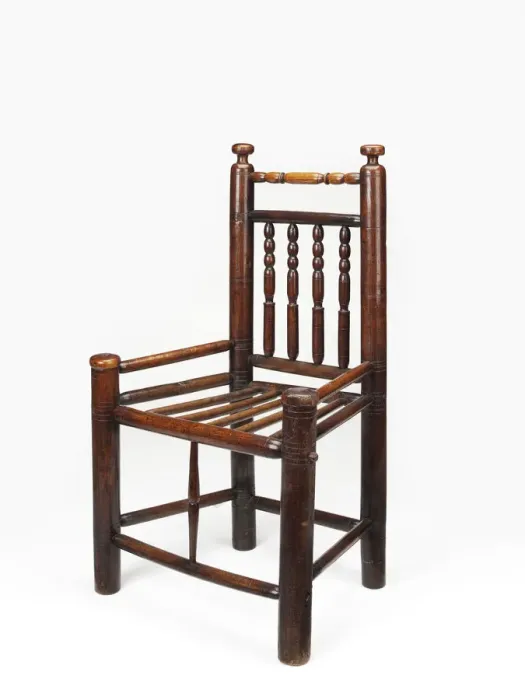 Framed Print : Ash and elm wood chair Framed Print : Ash and elm wood chair