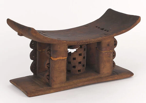 Ashanti stool taken from the Palace of King Prempei