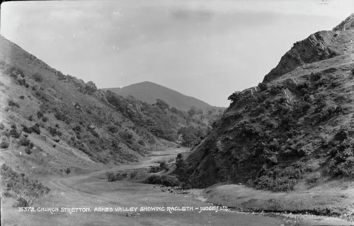 Framed Print : Ashes Valley in Church Stretton Framed Print : Ashes Valley in Church Stretton