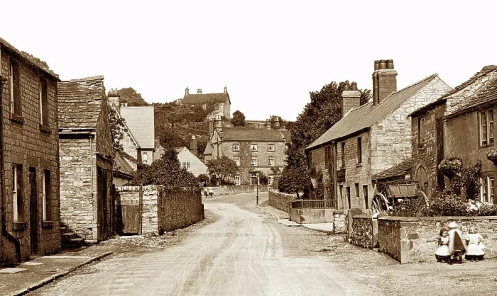 Framed Print : Ashford Greaves Lane early 1900s Framed Print : Ashford Greaves Lane early 1900s