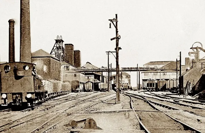Framed Print : Ashington Colliery early 1900s Framed Print : Ashington Colliery early 1900s