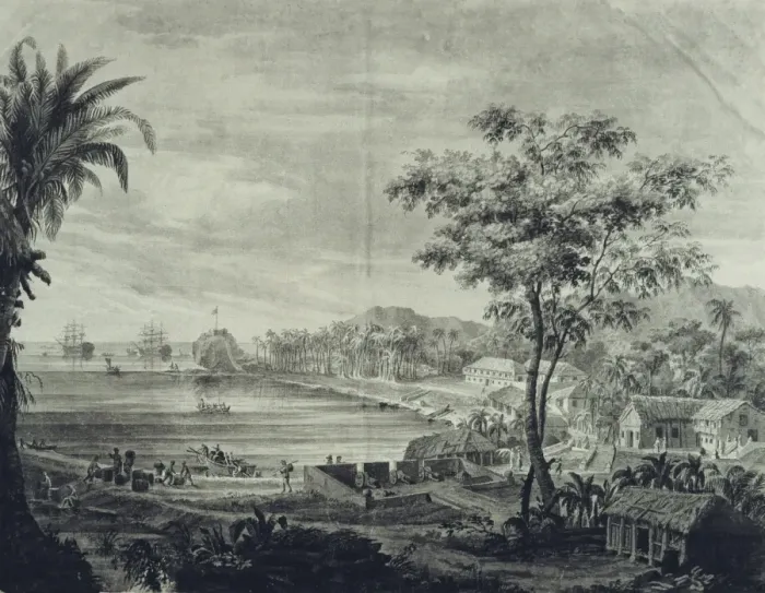 Framed Print : Asia. Pacific Islands. Malaspina expedition (1789-1794) Framed Print : Asia. Pacific Islands. Malaspina expedition (1789-1794)