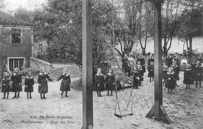 Framed Print : Asile de Petits Orphelins, Menilmontant, Paris Framed Print : Asile de Petits Orphelins, Menilmontant, Paris