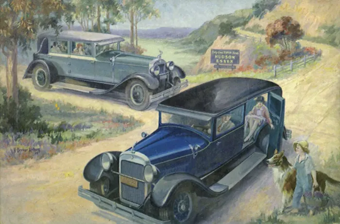 Framed Print : Asking For Directions Date: 1928 Framed Print : Asking For Directions Date: 1928