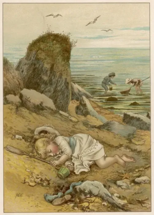 Framed Print : Asleep on the Shore Framed Print : Asleep on the Shore