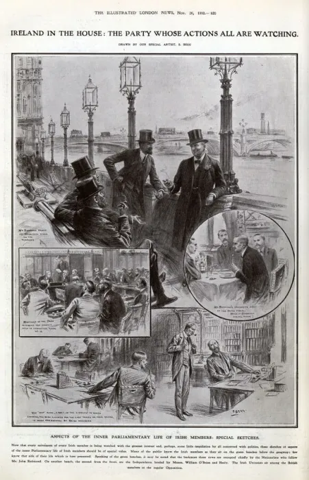 Framed Print : Aspects of the inner parliamentary life of Irish members Framed Print : Aspects of the inner parliamentary life of Irish members