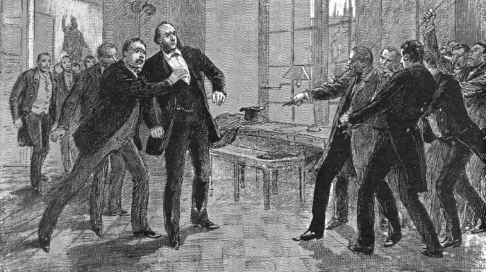 Framed Print : Assassination attempt on Jules Ferry Framed Print : Assassination attempt on Jules Ferry