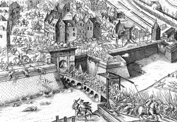 Framed Print : Assault on Antwerp Framed Print : Assault on Antwerp