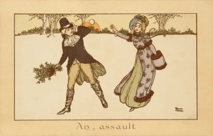 Framed Print : An Assault by Florence Hardy Framed Print : An Assault by Florence Hardy