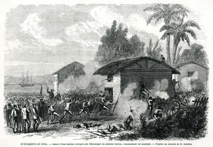 Framed Print : Assault on House by Spanish Soldiers Framed Print : Assault on House by Spanish Soldiers