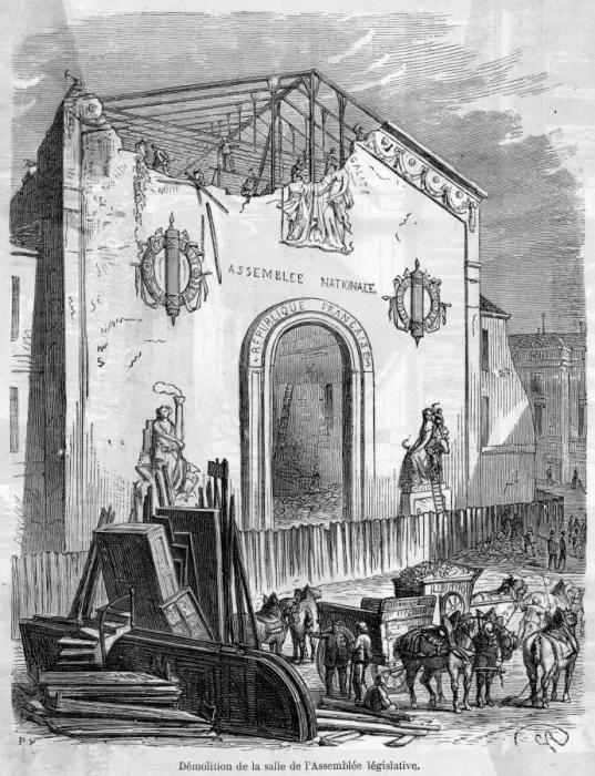 Framed Print : Assemblee Destroyed Framed Print : Assemblee Destroyed