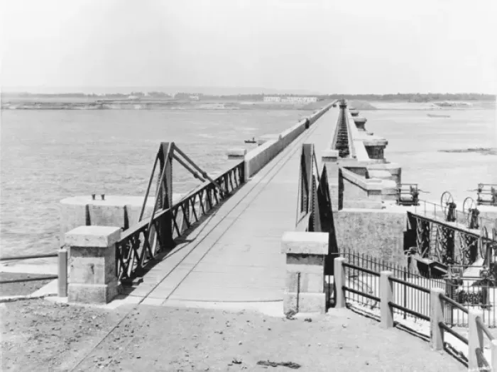 Framed Print : Assiut Barrage Framed Print : Assiut Barrage