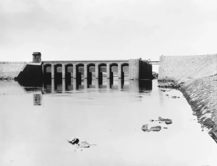 Framed Print : Assiut Barrage on the Nile Framed Print : Assiut Barrage on the Nile