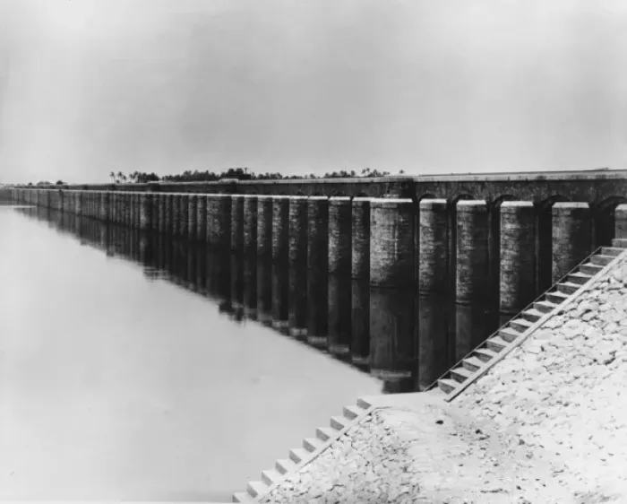 Framed Print : Assiut Barrage on the Nile Framed Print : Assiut Barrage on the Nile