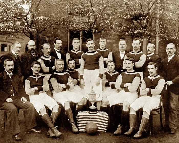 Framed Print : Aston Villa Football Club in 1895 Framed Print : Aston Villa Football Club in 1895