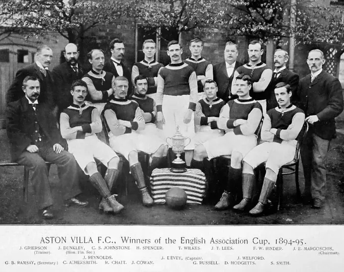 Framed Print : Aston Villa, Winners of the English Association Framed Print : Aston Villa, Winners of the English Association