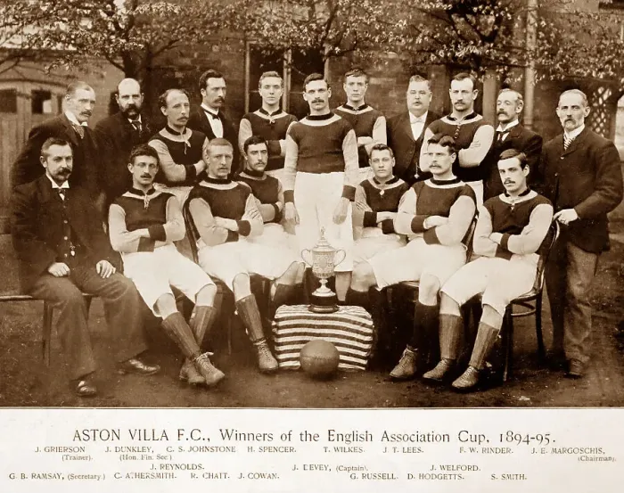 Framed Print : Aston Villa, Winners of the English Association Framed Print : Aston Villa, Winners of the English Association