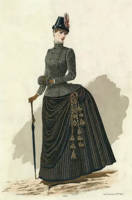 Framed Print : Astrakan Costume 1885 Framed Print : Astrakan Costume 1885